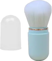 Blush & Bronzer Brush - Travel Bronzing Brush Retractable Makeup Applicator | Compact Powder Brush for Foundation Application, Retractable Makeup Brush for Foundation, C