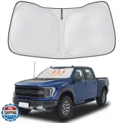 Windshield Sun Shade for Ford F-150 2015-2025 Window Sun Visor Protector Ford