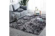 Dark Grey 200cmx300cm Soft Plush Floor Carpet Rug Mat Living Room Bedroom