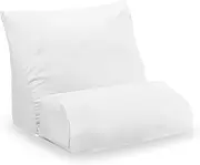Contour Products Flip Pillow White Case - Standard Size