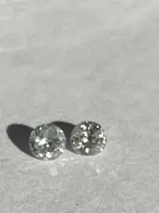 pair of loose diamonds 2pc =0.26 Ct