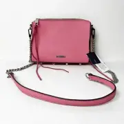 NWT Rebecca Minkoff Pink Mini Mac w/ silver hardware