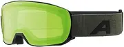 [ALPINA] NAKISKA Q LITE Ski Snowboard Goggles, High Contrast, Compatible with Glasses, Mirror Lens, Anti-Fog Treatment