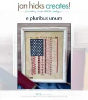 Jan Hicks Creates! - E Pluribus Unum - Original design by Jan Hicks