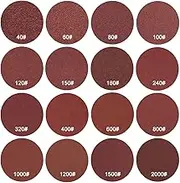 40pcs 1/2/3/4/5 Inch Hook and Loop Sanding Discs Aluminium Oxide Sandpaper 40-2000 Grit for Abrasive Drill Grinder Rotary Tools (Color : 60, Size : 4 Inch 40pcs/Set)