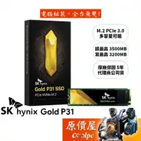 在飛比找蝦皮商城優惠-SK Hynix海力士 Gold P31 M.2 PCIe 