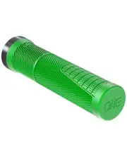 OneUp Components Thin Lock-On Grips Green