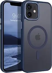 [BENTOBEN] Case for iPhone 12/ iPhone 12 Pro 6.1-inch, Compatible with Magsafe, Skin-Friendly Touch Slim Magnetic Shockproof iPhone 12/12 Pro Case Supports Wireless Charging, Royal Blue