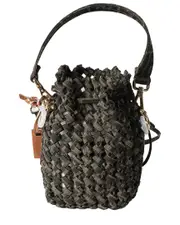 FENDI Brown Canvas Mini Mon Tresor (Authentic Pre-Loved)