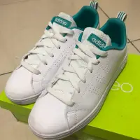 在飛比找蝦皮購物優惠-Adidas NEO advantage clean 湖水綠