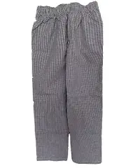 Chef Pants Size 2XL Uniform Catering Hospitality Black & White Check Unisex