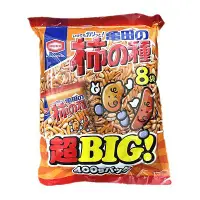 在飛比找Yahoo!奇摩拍賣優惠-+東瀛go+超BIG 大袋 龜田柿種米果 8袋入 400g 