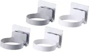 Healvian Self-adhesive Hair Dryer Shelf Wall-mounted Hair Tool Holder Space-saving Home Dec