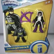 Imaginext Dc Batman & Huntress 2 Pack Figure New Fisher Price