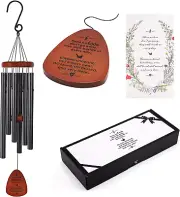 Sympathy Wind Chimes for Loss, Memorial Gift for Family and Friends
