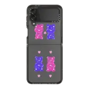 Galaxy Z Flip4 Impact Case Jelly couple bears by Skylar Kim