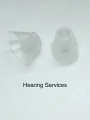 Semi-Open Domes Siemens, Rexton, Miracle-Ear etc Slim Tube BTE Hearing Aid 10Pk