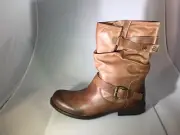 Eric Michael Laguna Leather Boots Tan Size EU 41 US 10.5 M Women’s Boot New Box