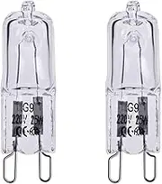 12x G9 Halogen 25w Warm White Light Bulb Globe 240v Oven Microwave Halogen
