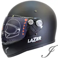 在飛比找蝦皮商城優惠-LAZER 安全帽 MX-5 素色 消光黑 全罩 山車帽 越