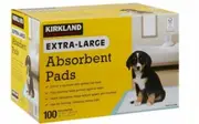 Kirkland Signature Extra-Large Absorbent Puppy Dog Training Pads 100 Count