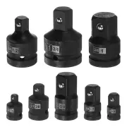 8pcs Impact Socket Adapter 1/4" 3/8" 1/2" 3/4" 1‘ ’Cr-V Steel for Impact Driver