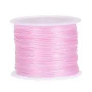 Elastic Cord DIY Making Stretchy String Thread Rope Craft Wire, Pink