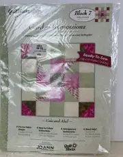 NIP JoAnn Quilt Blocks Collection Block 7 Cain and Abel Ready to Sew