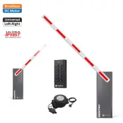SENTRY BRUSHLESS Low Voltage Straight Arm Boom Barrier Gate Keypad Pin Code