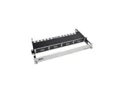 Tripp Lite N484-01U High Density Copper / Fiber Enclosure Panel, 1U, 4-Cassette