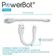 美國Soundbot - Powerbot-Micro USB-快速充電線-PB302-快充線2.4A - B4 強強滾