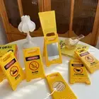 Creative Mini Desktop Prompt Card Folding Makeup Mirror Decorat:J,
