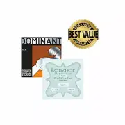 Thomastik Dominant 135B Violin String Set/A,D,G with Goldbrokat E Loop End 4/4