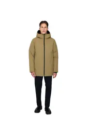 Quartz Co. JULES | Hooded Down Winter Jacket in Khaki at Nordstrom, Size Small