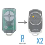 2x ATA PTX5 TrioCode GDO Garage Door Remote Genuine PTX-5v2 GDO 11v1/6v3/6v4/7v2