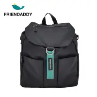 在飛比找momo購物網優惠-【Friendaddy】韓國輕巧時尚後背包-孔雀藍色(多用途