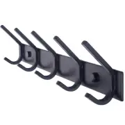 WEBI Coat Rack Wall Mounted,5 Coat Hooks for Hanging Coats,Heavy Duty Metal