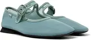 [Camper] CASI MYRA K201628 Women's Flat Shoes, Mary Jane Mesh, Mint Green_T100, 23.0 cm