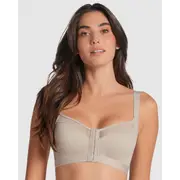 Leonisa Multi/Benefit Posture Corrector Wireless Front Open Bra