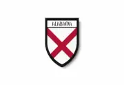PATCH PATCHES EMBLEM IRON ON GLUE PRINT FLAG world crest usa alabama