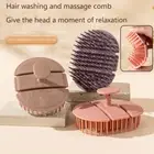 Shampoo Scalp Head Massage Shower Scrubber Massager Clean Scrub Hair Brush C _mo