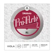 D'Addario J58 SM Pro Arte Viola Strings; short scale medium tension