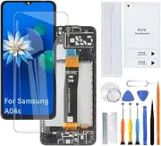H&LYCYJ Display Screen for Samsung Galaxy A04s A047F A047F/DS A047F/DSN A047M LCD Screen Replacement Assembly Kit with Frame