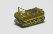 M29 Weasel - 28mm Scale - Bolt Action - wargame3d