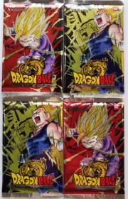 4 FIRST Edition Factory Sealed Pack From Box Dragon Ball Z Awakening Bandai 2008
