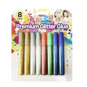 40pcs Glitter Glue Sticks Multi Colour Kids For Art Craft DIY Scrapbooking Decor