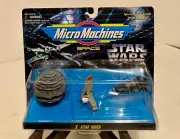X Star Wars Micro Machines Space Death Star II T-16 Skyhopper Galoob 1995 NEW!