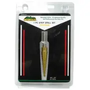 New Mountain Size #1 Titanium Step Drill Bit 1/8" to 1/2" # MTN741T