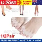 Silicone Toe Separator Gel Bunion Corrector Spreader Pain Relief Unisex