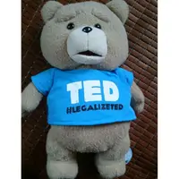 在飛比找蝦皮購物優惠-TED熊麻吉主角絨毛玩偶娃娃，日本帶回